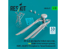 ResKit RSU35-0079 AH-64E Apache late rotor principal repliable pales late systèmes MUMT et MUMT-X kit Takom/Snowman 1/35