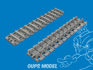 EDUARD kit d'amélioration Brassin Print 635069 Chenilles Pz.Kpfw. 38(t) Tamiya 1/35