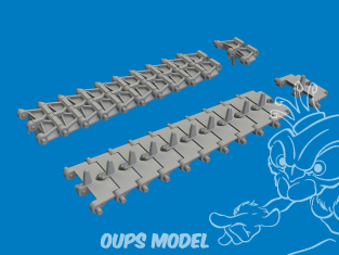 EDUARD kit d'amélioration Brassin Print 635071 Chenilles M18 Hellcat Tamiya 1/35