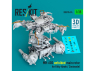 ResKit RSU35-0094 Rotor principal déplié du MH-60S pour Kitty Hawk Zimimodel Impression 3D 1/35