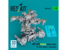ResKit RSU35-0093 Rotor principal replié du MH-60S pour Kitty Hawk Zimimodel Impression 3D 1/35