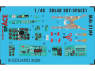 Eduard Space décalques 3D 3DL48307 MiG-21MF Rye Field Model 1/48