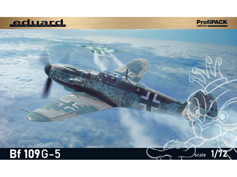 EDUARD maquette avion 70158 Messerschmitt Bf 109G-5 ProfiPack Edition 1/72