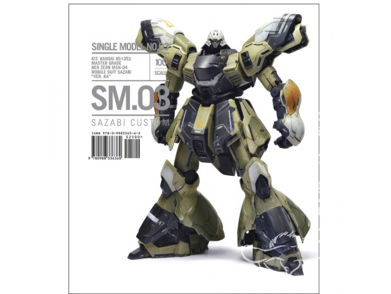 MIG Librairie RINALDI SM.03 Sazabi Custom en Anglais