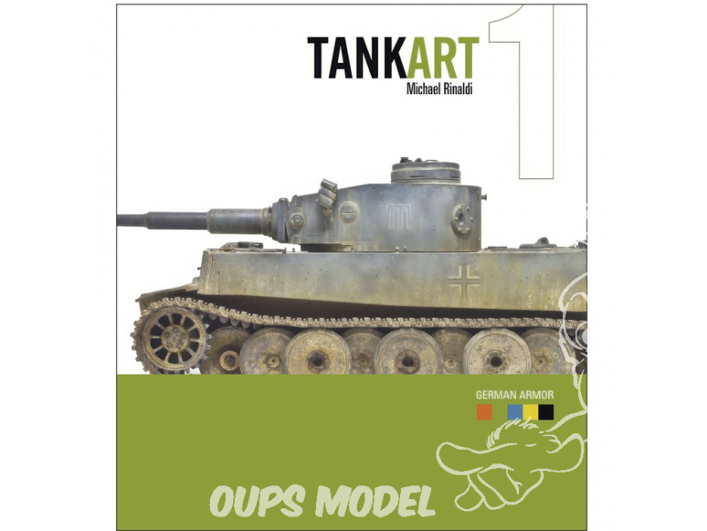MIG Librairie RINALDI TANKART.01 German armor en Anglais