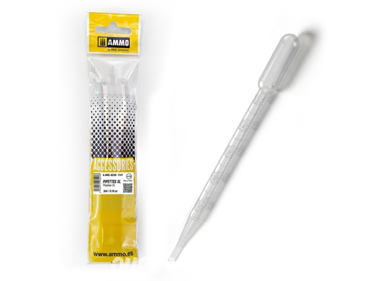MIG accessoire 8228 Pipettes XL 5ml §0,16oz) x3