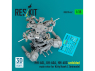 ResKit RSU35-0062 MH-60L, UH-60A, HH-60G : rotor principal déployé kit Kitty Hawk 1/35
