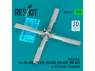ResKit RSU35-0064 Rotor de queue pour SH-60B, SH-60F, HH-60H, MH-60R, MH-60S kit Kitty Hawk Zimimodel Impression 3D 1/35