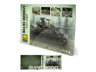 MIG Librairie 6326 M4A3E8 Sherman "Easy Eight" guide visuel en Français - Anglais - Espagnol