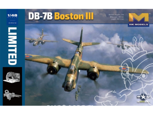 HK Models maquette avion 01F015-LTD RAF Boston III Serie limited 1/48