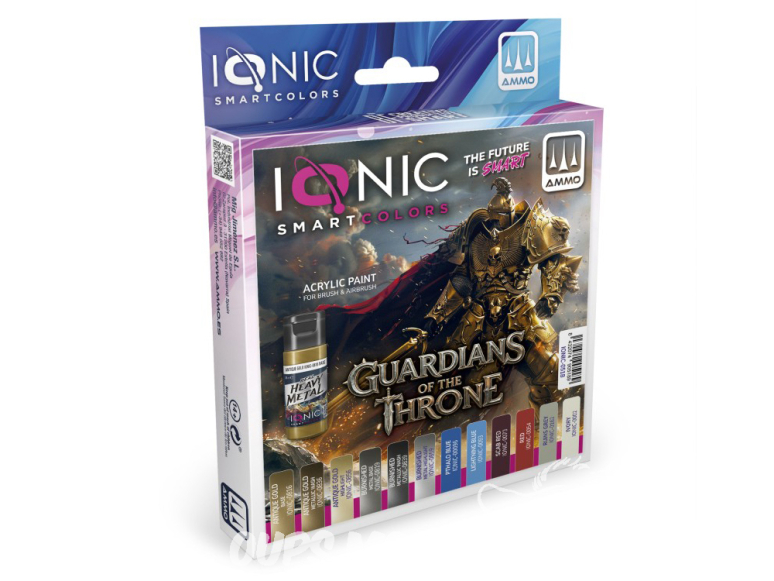 MIG peinture IONIC 0518 Set peintures Guardians of the Throne 12 x 20ml