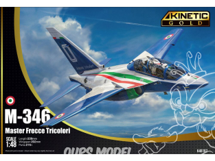Kinetic maquette avion K48167 Aermacchi M-346 Gold Series 1/48