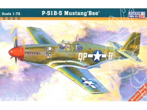 MASTER CRAFT maquette avion 030483 NORTH AMERICAN P-51B-5 "BEE" 1/72