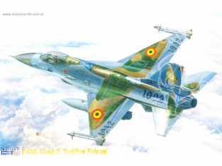 MASTER CRAFT maquette avion 040031 GENERAL DYNAMICS F-16A SPITFIRE FALCON FORCE AERIENNE BELGE 1/72