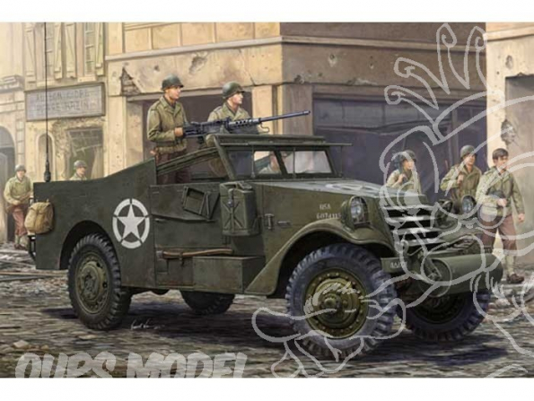 HOBBY BOSS maquette militaire 82452 U.S. M3A1 White Scout Car 1/35