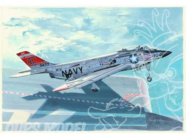 Hobby boss maquette avion 80364 McDonnell F3H-2 Demon 1/48