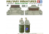 tamiya maquette militaire 35026 set bidons d&amp;39essence 1/35