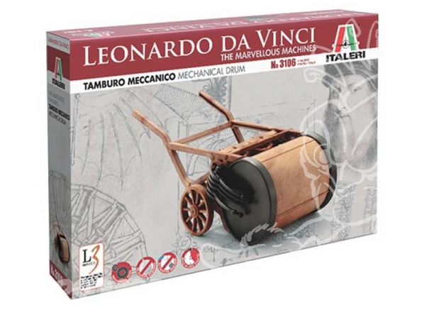 Italeri Maquette serie Leonardo da Vinci 3106 Tambour mécanique