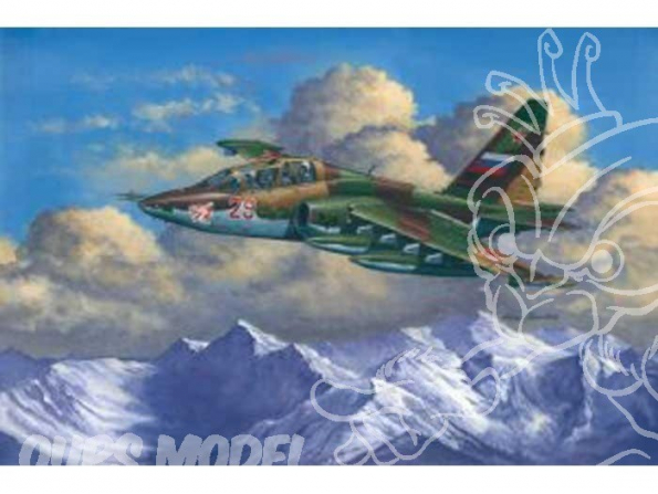 TRUMPETER maquette avion 02277 SUKHOI Su-25UB "Frogfoot" B 1/32