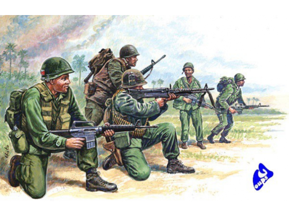 italeri maquette militaire 6078 Force spéciales US Vietnam 1/72