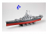 Trumpeter maquette bateau 05306 USS BB-59 &quot; MASSACHUSETTS&quot; 1/350