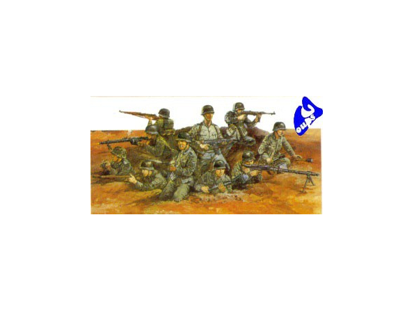 Fujimi maquette militaire 76025 Infanterie Allemande 1/76