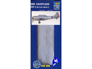 Trumpeter maquette avion 03402 SET DE 18 AVIONS SBD DAUNTLESS 1/