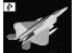 TRUMPETER maquette avion 01317 F-22 A RAPTOR 1/144