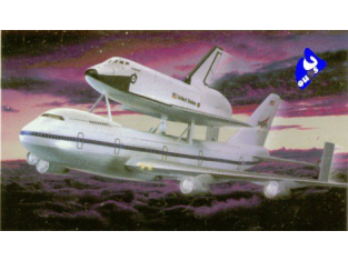 Academy maquette espace 1640 Shuttle & transporter 1/288