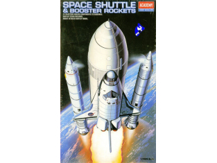 Academy maquette espace 1639 Shuttle & Booster 1/288