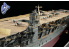 HASEGAWA maquette Bateau 72126 PHOTODECOUPE AKAGI SET A 1/350