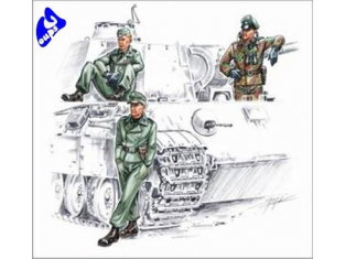 cmk f72141 EQUIPAGE DE CHAR WAFFEN SS 1/72