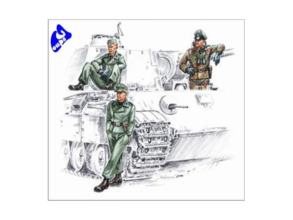 cmk f72141 EQUIPAGE DE CHAR WAFFEN SS 1/72