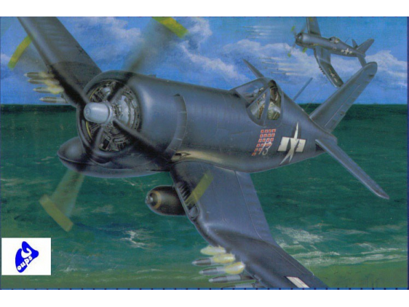 Trumpeter maquette avion 02222 U.S. VOUGHT F4U-4 "CORSAIR" 1/32