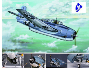 Trumpeter maquette avion 02233 TBF-1C AVENGER 1/32