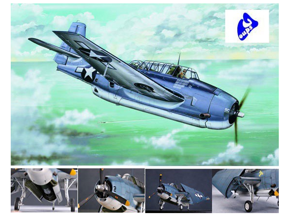 Trumpeter maquette avion 02233 TBF-1C AVENGER 1/32