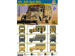 italeri maquette militaire 7014 blitz 1/72