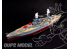 Trumpeter maquette bateau 03701 CUIRASSE USS BB-39 &quot;ARIZONA&quot; US NAVY 1/200