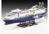 Revell maquette bateau 65810 model set M/S Color Fantasy 1/1200