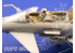 EDUARD photodecoupe avion 49543 Harnais Ef-2000 Biplace 1/48