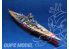 Trumpeter maquette bateau 05712 CUIRASSE ALLEMAND TIRPITZ 1/700