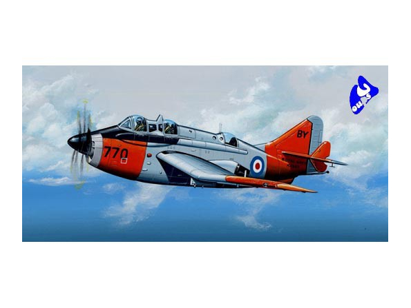 Trumpeter maquette avion 01630 FAIREY GANNET T. MK2 1/72