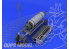 Eduard kit d&amp;39amelioration brassin 648046 Rocket Launcher B-8M1 1/48