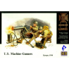 Master Box maquette militaire 3519 EQUIPE DE MITRAILLEUSE US BROWNING 1/
