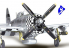 tamiya maquette avion 61090 P-47D Thunderbolt Bubbletop 1/48