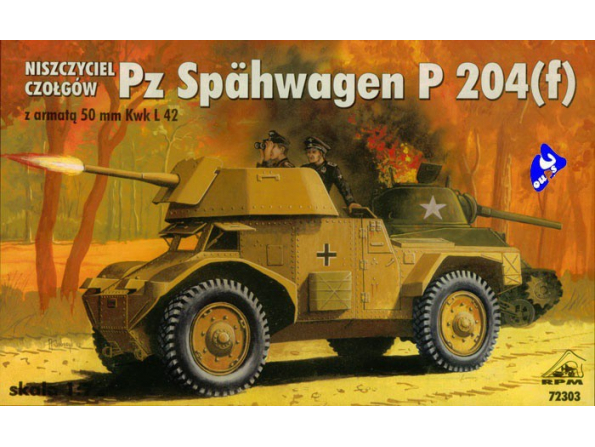 Rpm maquettes militaire 72303 Pz Spähwagen P204(f) 1/72