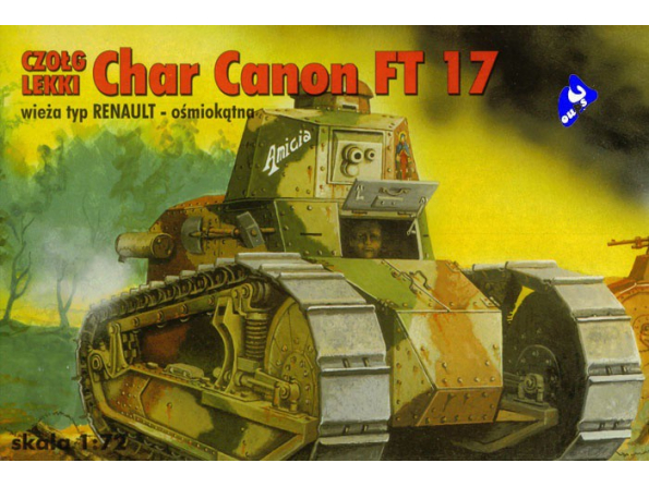 Rpm maquettes militaire 72204 Char Canon FT17 1/72