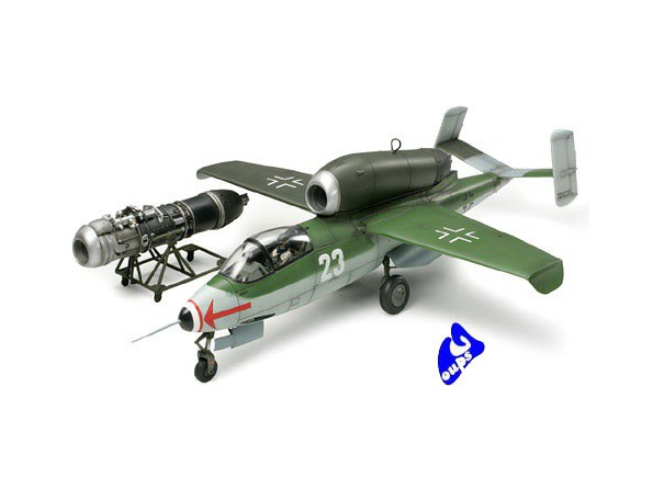 Tamiya maquette avion 61097 Heinkel He162 A2 - "Salamander" 1/48