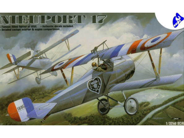 Academy maquettes avion 12110 Nieuport 17 1/32