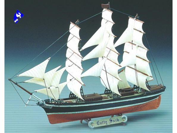 Academy maquettes bateau 1406 Cutty Sark 1/350